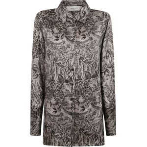 Golden Goose, Dames, Blouses & Shirts, Veelkleurig, Maat: M Viscose,