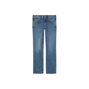 Gucci Blauwe Denim Straight Leg Jeans , Blue , Dames , Maat: W29