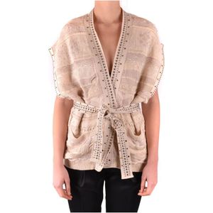 Laneus, Dames, Truien, Beige, Maat: S