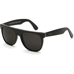 Retrosuperfuture - FZQ - Zonnebril - Zwart - Acetaat