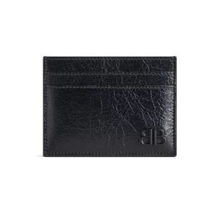 Balenciaga Zwarte Portemonnees met 5.0cm Rand en 55.0cm Omtrek , Black , Heren , Maat: ONE Size