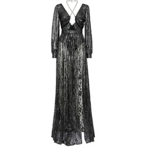 Philipp Plein, Dames, Jurken, Zwart, Maat: XS Viscose,