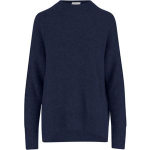 Allude, Dames, Truien, Blauw, Maat: XS Kasjmier,