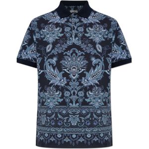 Etro, Heren, Tops, Blauw, Maat: XL Katoen,