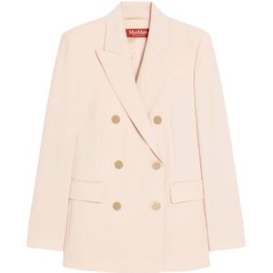 Max Mara, Dames, Jassen, Roze, Maat: M