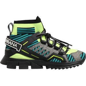 Dolce & Gabbana, Heren, Schoenen, Veelkleurig, Maat: 44 EU Katoen,