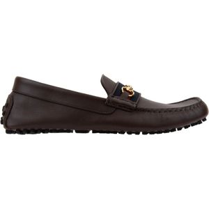 Gucci, Heren, Schoenen, Bruin, Maat: 41 EU Leer,