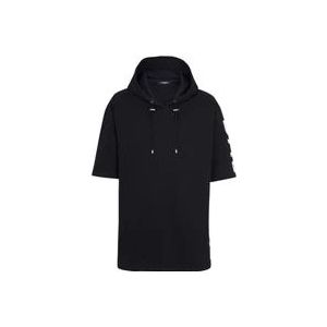 Balmain Oversized hoodie , Black , Heren , Maat: S