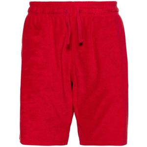 Vilebrequin, Heren, Korte broeken, Rood, Maat: S Katoen,