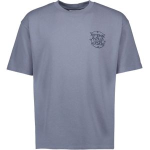 Drole de Monsieur, Heren, Tops, Blauw, Maat: S