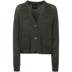 Roberto Collina, Dames, Truien, Groen, Maat: M Wol,