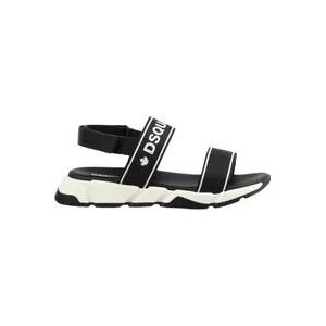 Kindersandalen - Dsquared2 , Black , Dames , Maat: 34 EU