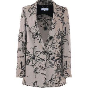 Kocca, Dames, Jassen, Veelkleurig, Maat: XS Linnen,