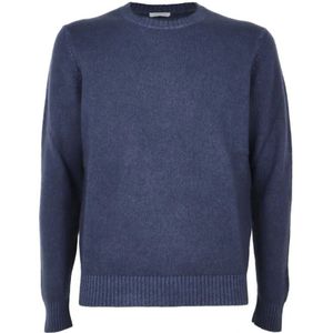 Malo, Heren, Truien, Blauw, Maat: 3XL Kasjmier,
