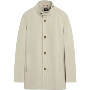 Cinque, Heren, Mantels, Beige, Maat: L
