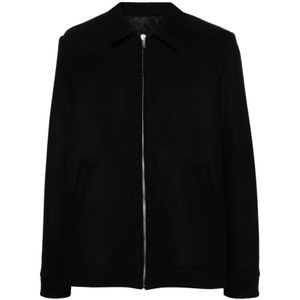 Rick Owens, Heren, Jassen, Zwart, Maat: L