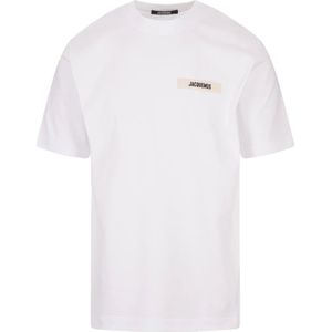 Jacquemus, Heren, Tops, Wit, Maat: 2XL