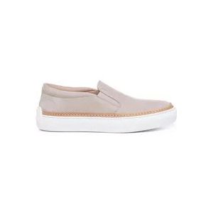 Tod's Loafers , Beige , Heren , Maat: 41 EU