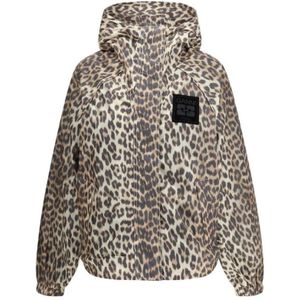 Ganni, Dames, Jassen, Veelkleurig, Maat: 2Xs/Xs