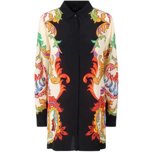 Etro, Dames, Blouses & Shirts, Veelkleurig, Maat: S Zijde,