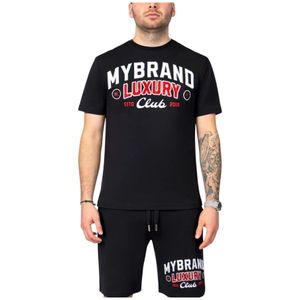 My Brand, Heren, Tops, Zwart, Maat: M