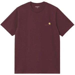 Carhartt WIP - American Script - T-shirt - Bourgogne