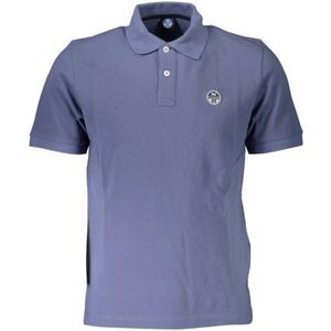 North Sails, Heren, Tops, Blauw, Maat: M Katoen,