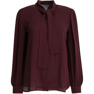 Max Mara, Dames, Blouses & Shirts, Rood, Maat: M Zijde,