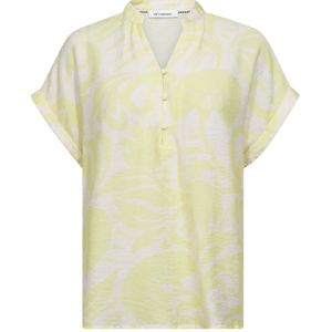Co'Couture, Dames, Blouses & Shirts, Geel, Maat: XS