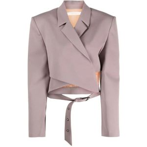 Ssheena, Dames, Jassen, Paars, Maat: 2XS