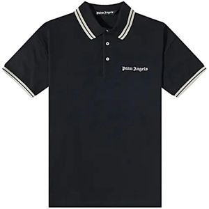 Palm Angels, Heren, Tops, Zwart, Maat: XL