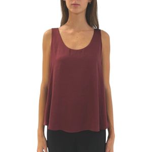 Joseph Ribkoff, Dames, Tops, Rood, Maat: 4XL Satijn,