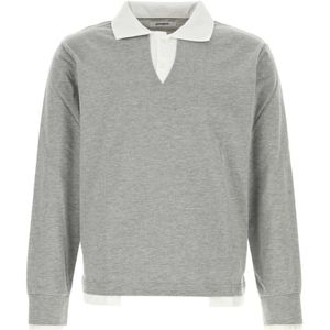 Gimaguas, Heren, Tops, Grijs, Maat: L Katoen,