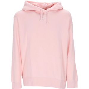 Nike, Dames, Sweatshirts & Hoodies, Roze, Maat: L Fleece,