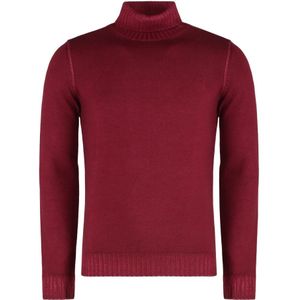 Moorer, Heren, Truien, Rood, Maat: M Wol,