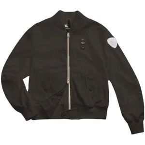 Blauer, Dames, Sweatshirts & Hoodies, Zwart, Maat: L