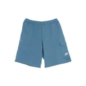 Nike Basketbal Cargo Shorts , Blue , Heren , Maat: XL