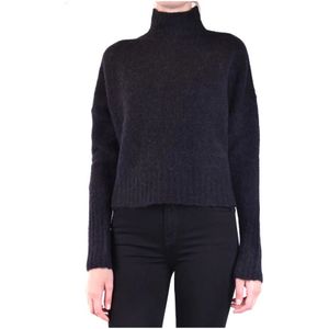 Pinko, Dames, Truien, Zwart, Maat: L Wol,
