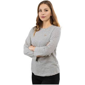 Emporio Armani Ea7, Dames, Tops, Wit, Maat: L Katoen,