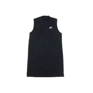 Nike Sportjurk Jersey in Zwart/Wit , Black , Dames , Maat: M
