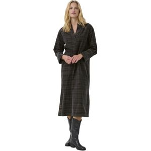 Part Two, Dames, Jurken, Veelkleurig, Maat: S Katoen,