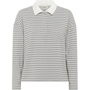 My Essential Wardrobe Shirt 'Klara'  smoky blue / nachtblauw / wit