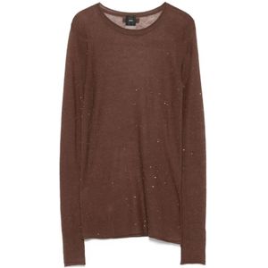 Pinko, Dames, Truien, Bruin, Maat: XS