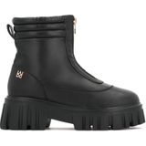 Kazar - Laarzen - Zwart - Dames - Leer - Met Rits Aan De Voorkant