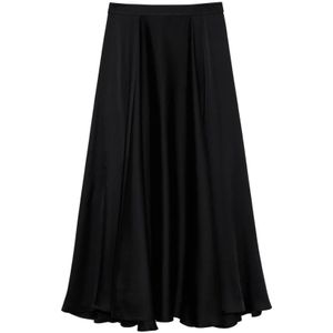 Anine Bing, Dames, Rokken, Zwart, Maat: XS Leer,