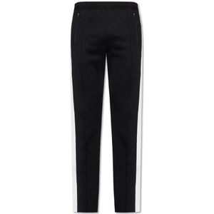 Maison Margiela, Heren, Broeken, Zwart, Maat: S Katoen,