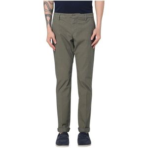 Dondup, Heren, Broeken, Groen, Maat: W36 Katoen,