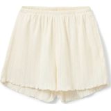 Sofie Schnoor - Korte Broeken - Wit - Dames - Elastische Taille