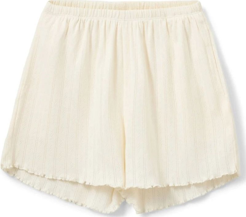 Sofie Schnoor - Korte Broeken - Wit - Dames - Elastische Taille