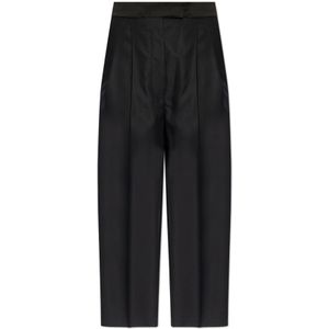 A.p.c., Dames, Broeken, Blauw, Maat: 2XS Wol,